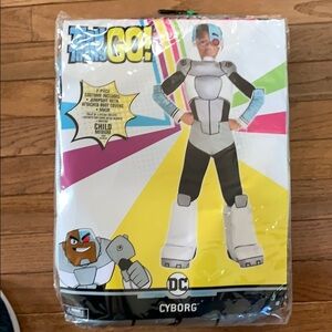 NWT Teen Titans Go! Cyborg Halloween Costume